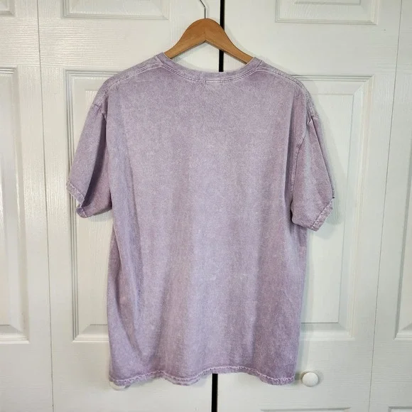 Altard State Howdy Graphic Tee SM/Med Purple Mineral Wash Western Oversized - Picture 2 of 9